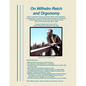 On Wilhelm Reich and Orgonomy: Reich in Denmark, Atomic Accidents, Bomb Tests & Weather, Cloudbusting in Israel & Namibia, Summerhill School Slandere - Paperback