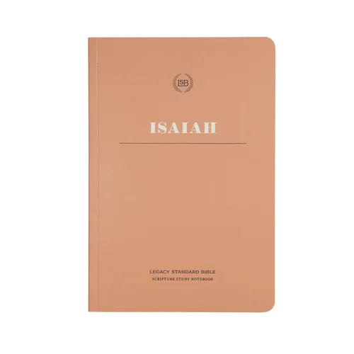 Lsb Scripture Study Notebook: Isaiah: Legacy Standard Bible - Paperback