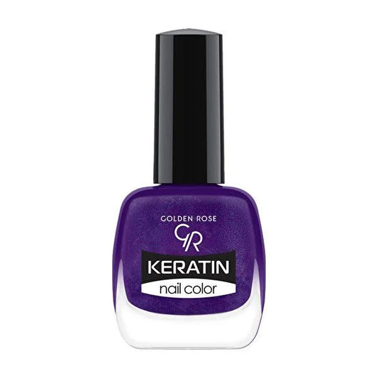 Golden Rose Keratin Nail Polish - Long-Lasting Color, Nourishing Keratin Formula - Golden Rose Oje Keratin Nail Color No:68
