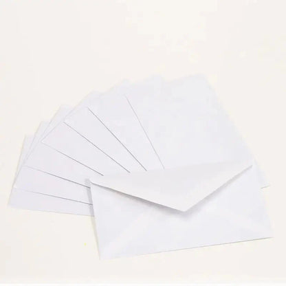#6 3/4 Security Envelope w/ Gummed Closure (80/Pack)