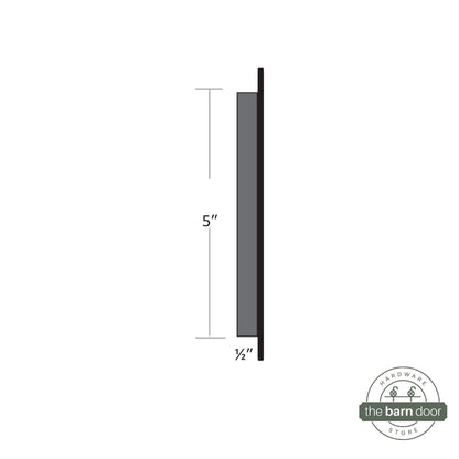 Barn Door Full Radius Flush Pull