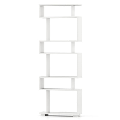 6-Tier Bookcase with Anti-Tipping Kit