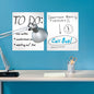 6-Pack: Removable Dry Erase Sheets with Marker