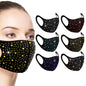 6-Pack: Rhinestone Bling Face Mask