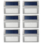 6-Pack: Solar Step Lights