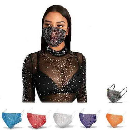 6-Pack: Women's Net Sun Diamond Mask