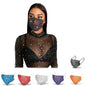 6-Pack: Women's Net Sun Diamond Mask