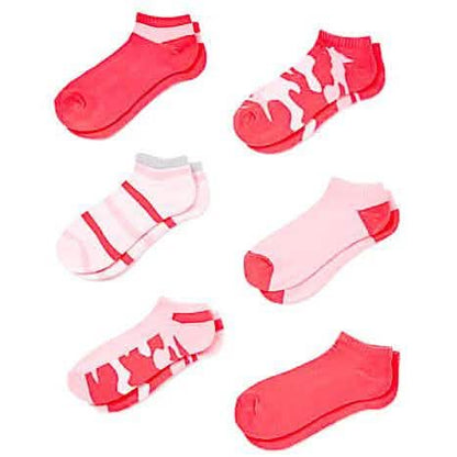 6-Pairs: Cover Girl Womens Low Cut/No Show Socks