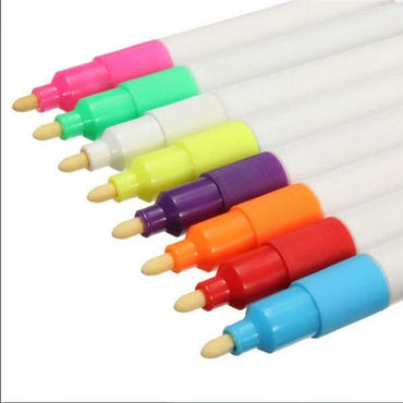 6-Piece: Colored Marker Pen
