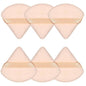 6-Piece: Face Soft Triangle Powder Puff