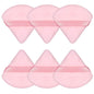 6-Piece: Face Soft Triangle Powder Puff