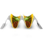 6-Piece: Stainless Steel Taco Holders