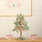 Natural Crystal Money Tree with Pachira Macrocarpa Agate