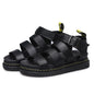 Buckle Sandals Flat PlatformThick Bottom Shoes Women Summer
