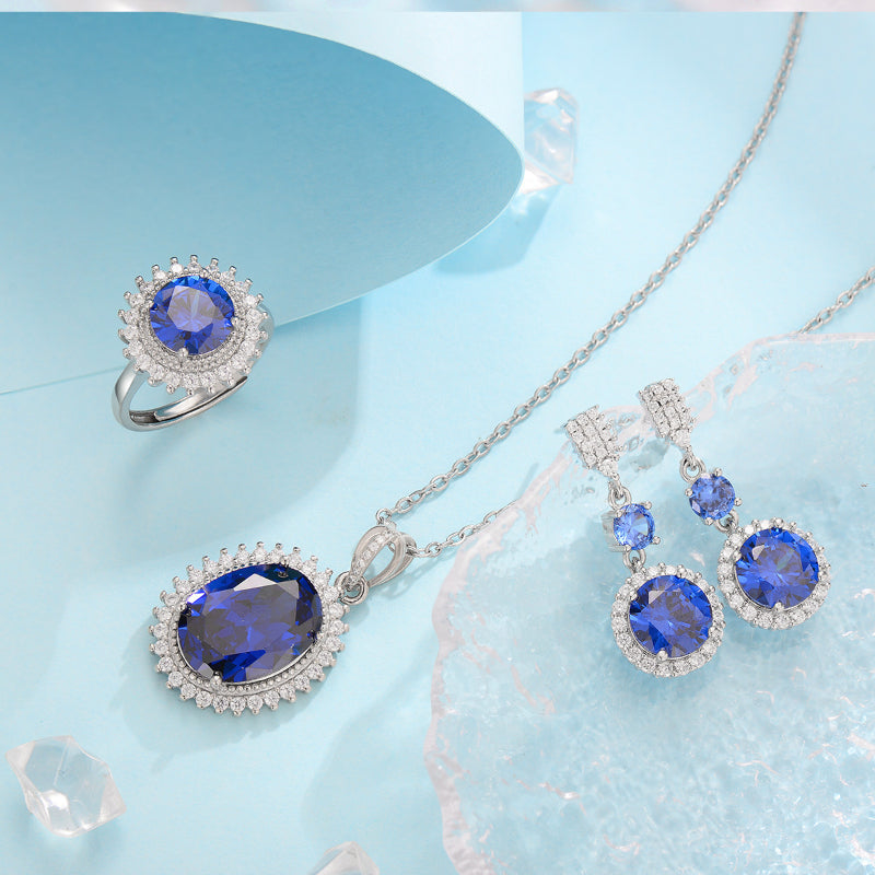 High-end Luxurious Three-piece Ring Setstylish Versatile And Perfect For Expressing Your Unique Personality