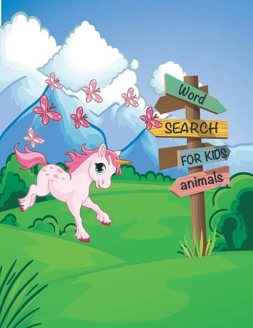 Word Search Books for Kids: Fun and Educational Puzzles with Animals Theme and more: FOR KIDS AGES 5-10 (Kids Activity Book) - Paperback