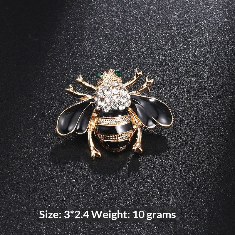 Cute Animal New Style Oil-Drop Bee Brooch