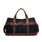 Waterproof oil wax canvas handbag