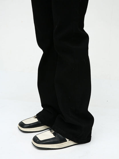 Mid Rise Jeans with Pockets