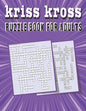 kriss kross puzzle book for adults: Criss Cross Crossword Activity Book - Paperback