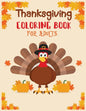 Thanksgiving coloring book adult: Featuring Thanksgiving and Fall Designs to Color (Adults Thanksgiving Coloring Books) 8.5x11 inches - Paperback