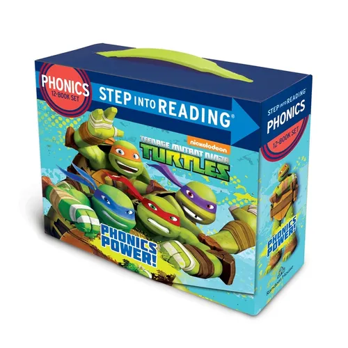 Phonics Power! (Teenage Mutant Ninja Turtles): 12 Step Into Reading Books - Boxed Set