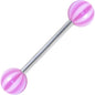 Flamingo BEACH BALL Barbell Tongue Ring