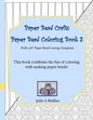 Paper Bead Crafts Paper Bead Coloring Book 3: With 5/8" Paper Bead Cutting Templates - Paperback