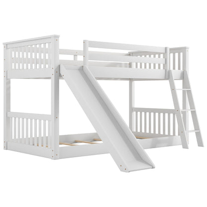 Bunk Bed & Convertible Slide And Ladder