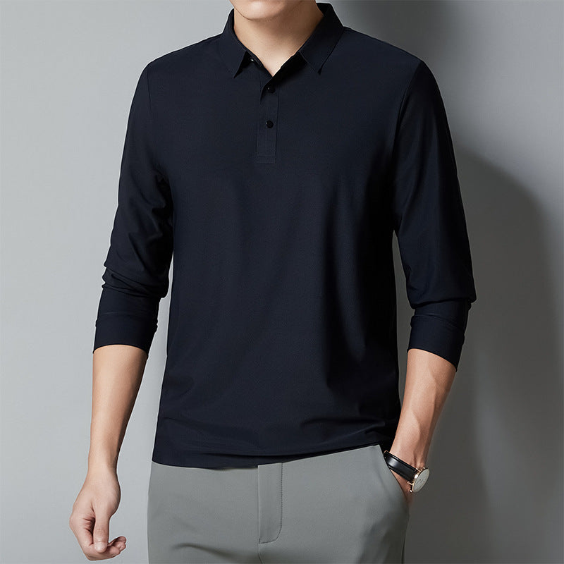 Plus-size Business-casual Stretch Slim-fit Shirt