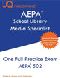 AEPA School Library Media Specialist: One Full Practice Exam - 2020 Exam Questions - Free Online Tutoring - Paperback