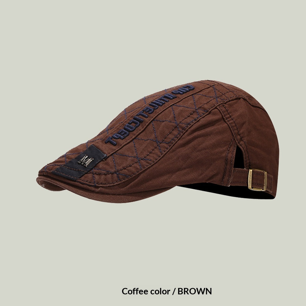 Fashionable Versatile Casual Beret A Vintage Sunshade Painters Cap