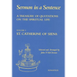 A Treasury of Quotations on the Spiritual Life: St. Catherine of Siena Volume 3 - Hardcover