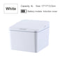Intelligent induction electric trash bin storage box