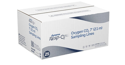 Dynarex EtCO2 w/ 7', 2.1 m - Sampling Line (25 Count)