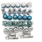 Christmas Ornament Butterfly Gift Box Pendant Arrangement