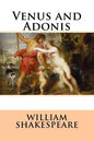 Venus and Adonis William Shakespeare - Paperback