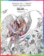 Angel-Fantasy Art Adult Coloring Book -Sheila Wolk Volume #3 - Paperback