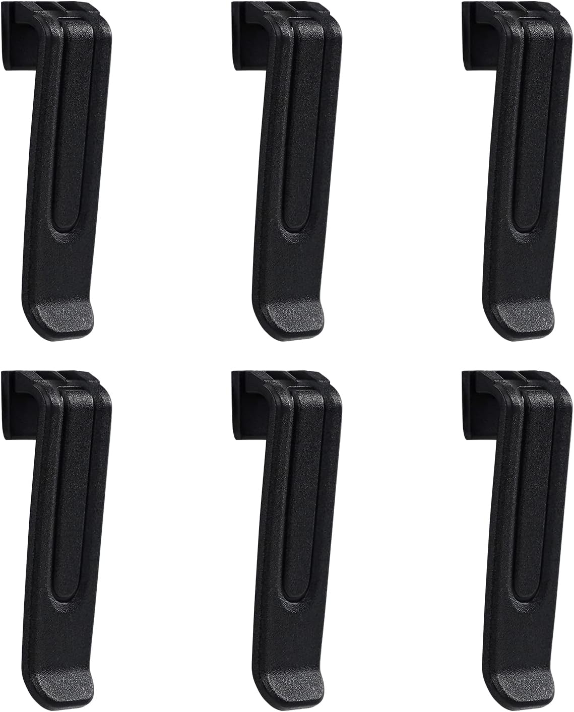 Retevis RT68 Walkie Talkie Belt Clips,Belt Clip Only Compatible with RT68 2 Way Radio(6 Pack)
