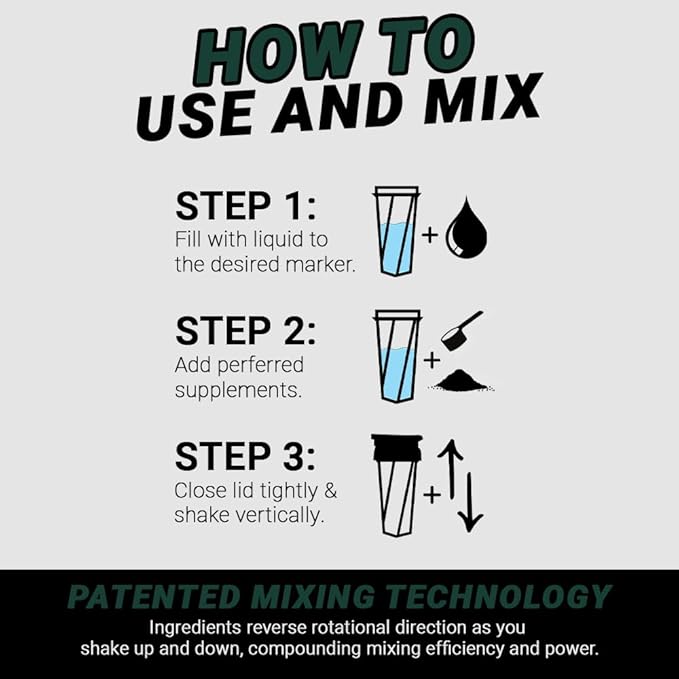 YETI Yonder Helimix Vortex Blender Shaker Bottle Holds up to 27oz | No Blending Ball or Whisk | USA Made | Portable Pre Workout Whey Protein Drink Shaker Cup | Dishwasher Safe, Venom