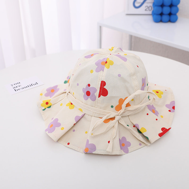 Girl's Fisherman Hat Sun Protection Sunshade