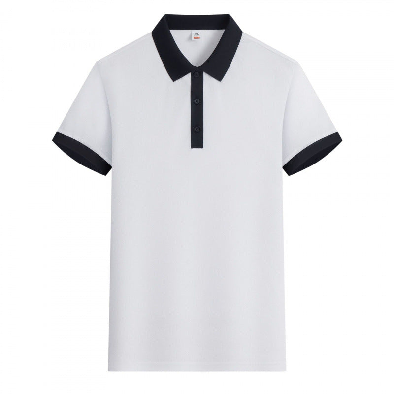 Business Summer Ice Silk Short-Sleeve T-Shirt
