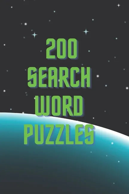 200 Search Word Puzzles - Paperback