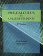 Pre-Calculus for College Students: 1st Edition - Paperback