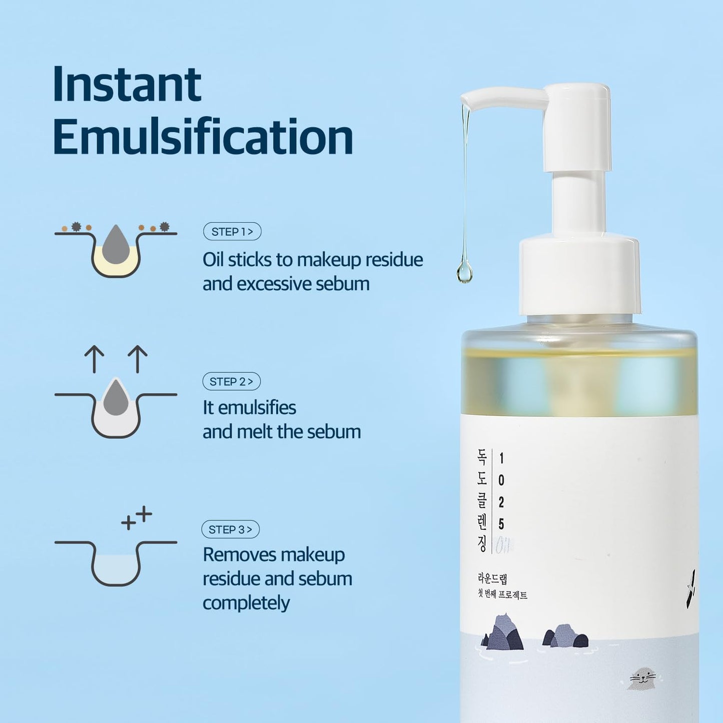 Round Lab 1025 Dokdo Cleansing Oil