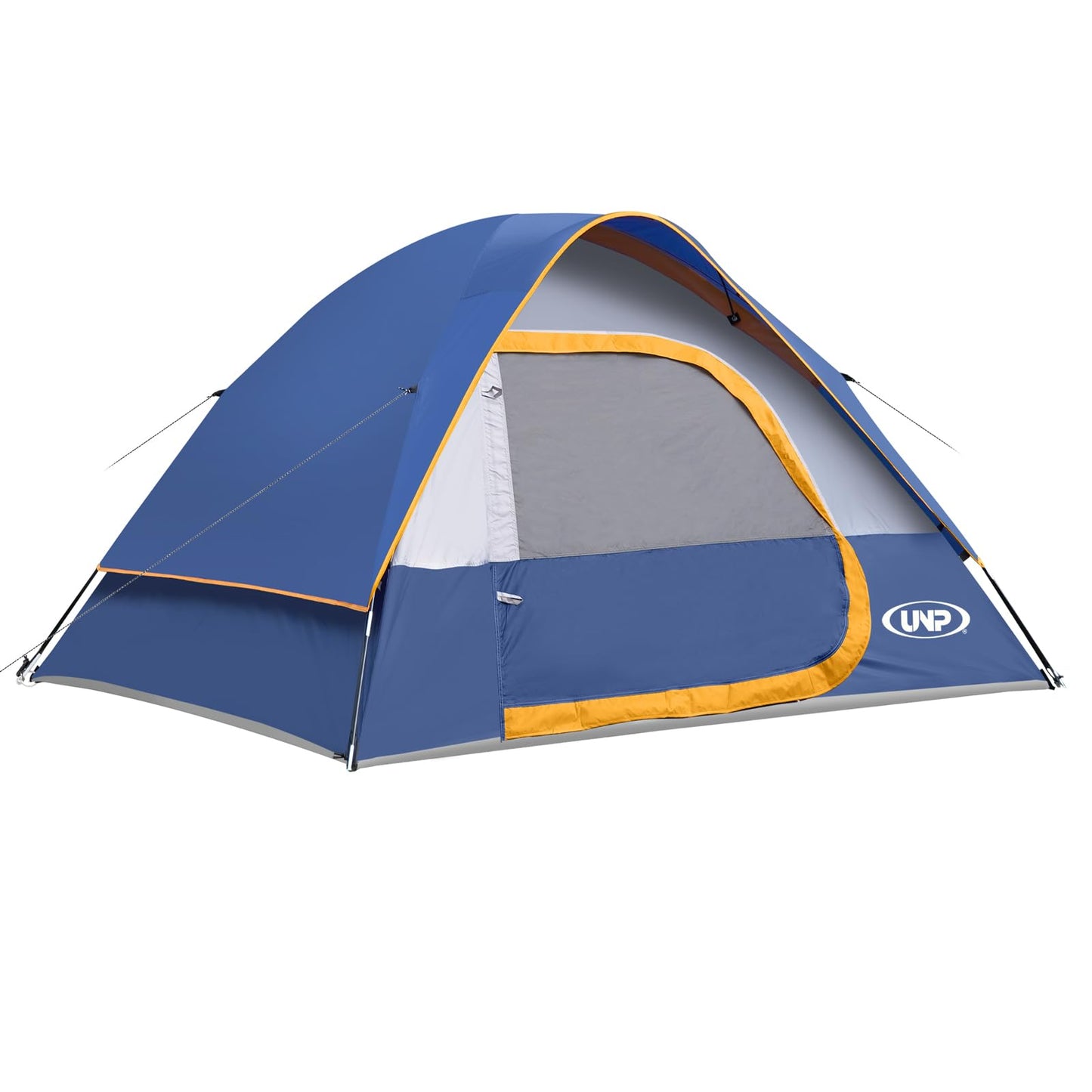 Camping Tent 4 Person, Waterproof Windproof Tent with Rainfly Easy Set up-Portable Dome Tents for Camping