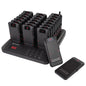 Retekess TD157 Restaurant Pager System, Pagers for Restaurants,984ft Long Range, 16 Pagers and Beepers for Food Truck, Bars, Food Court, No Vibration Mode