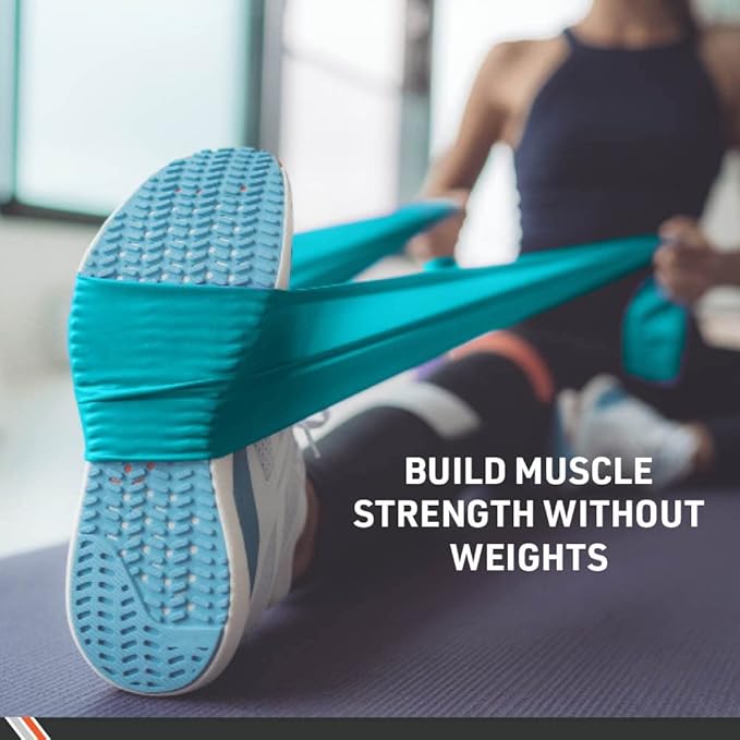 BodySport® Exercise Band, 5 in. x 6 yd. - Professional Resistance Bands for Home Fitness & Gym Exercises - Workout & Rehab Equipment