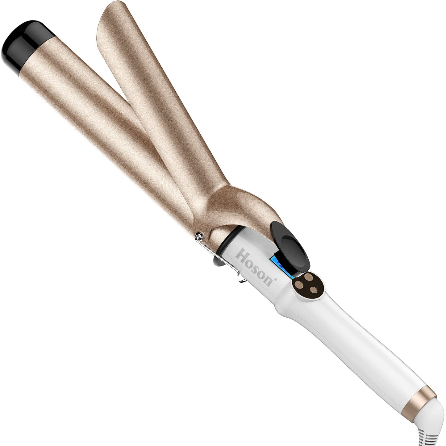 Professional Ceramic Tourmaline Curling Iron 3/4 Inch - Hair Curler with Heat Protection