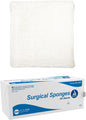 Dynarex Surgical Gauze Sponge, 3" x 3" 12 Ply 200ea/bx, 20bxs/cs (4000 Count)